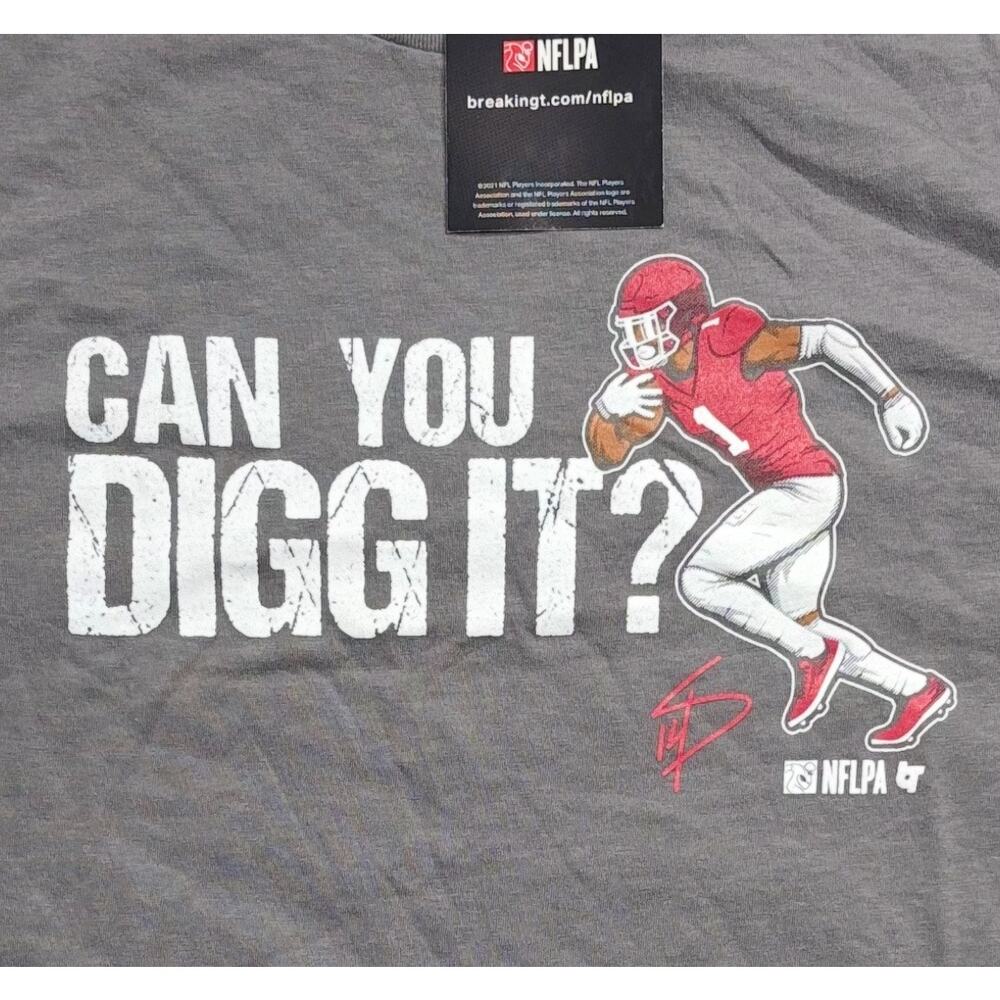 BreakingT Men’s Medium Can You Digg It Graphic Tee NWTs